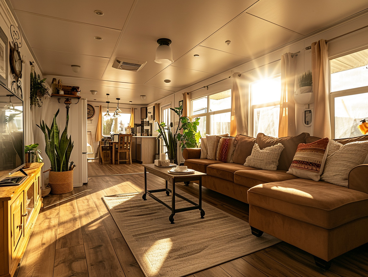 vieux mobil home